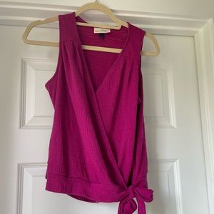 Fuchsia Universal Thread wrap top